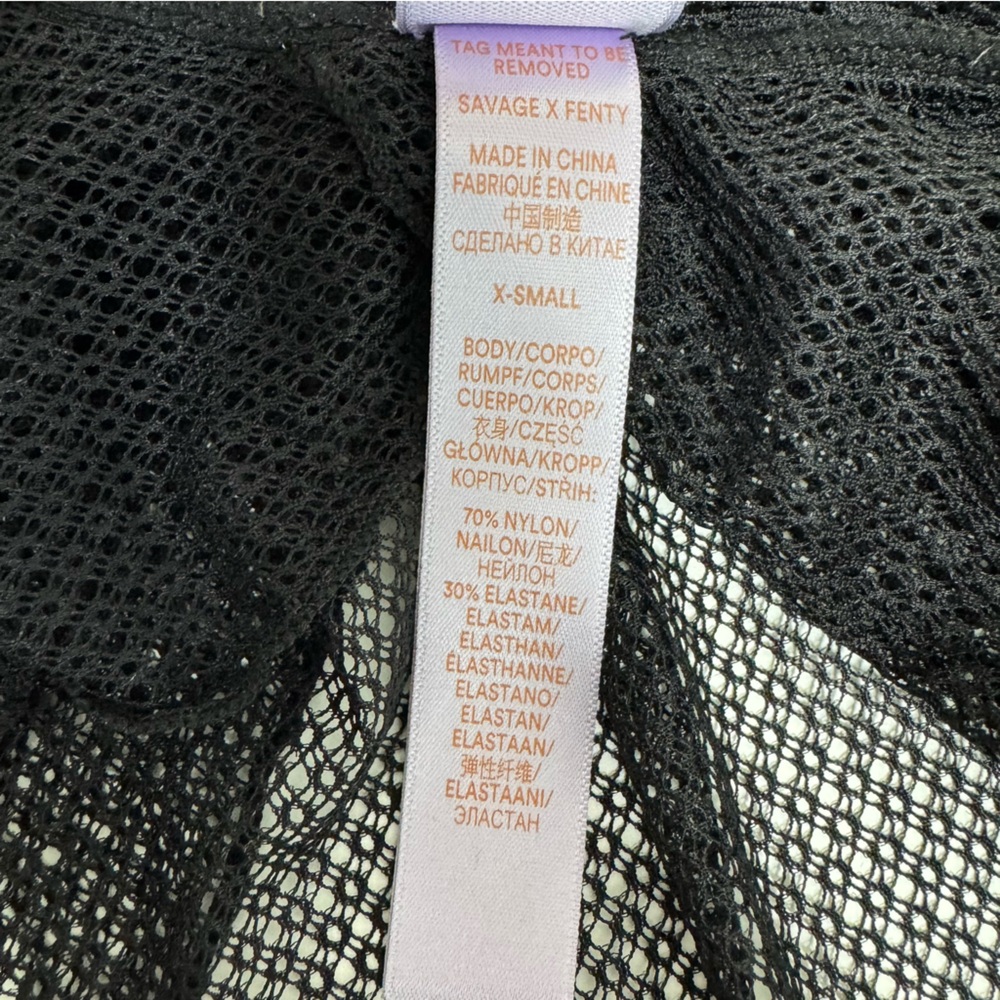 Savage X Fenty Lacy Not Racy Cropped Cami Small - Picture 11 of 12